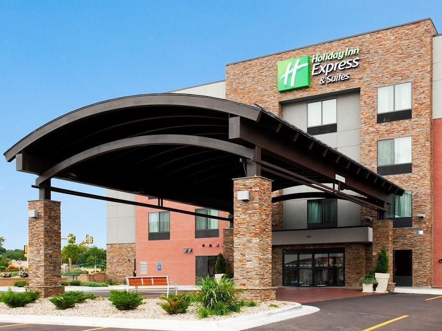 Holiday Inn Express And Suites Rochester West-Medical Center By Ihg Bagian luar foto